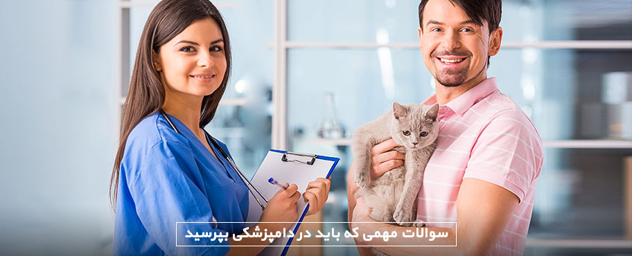 سوالات مهمی که باید در دامپزشکی بپرسید
